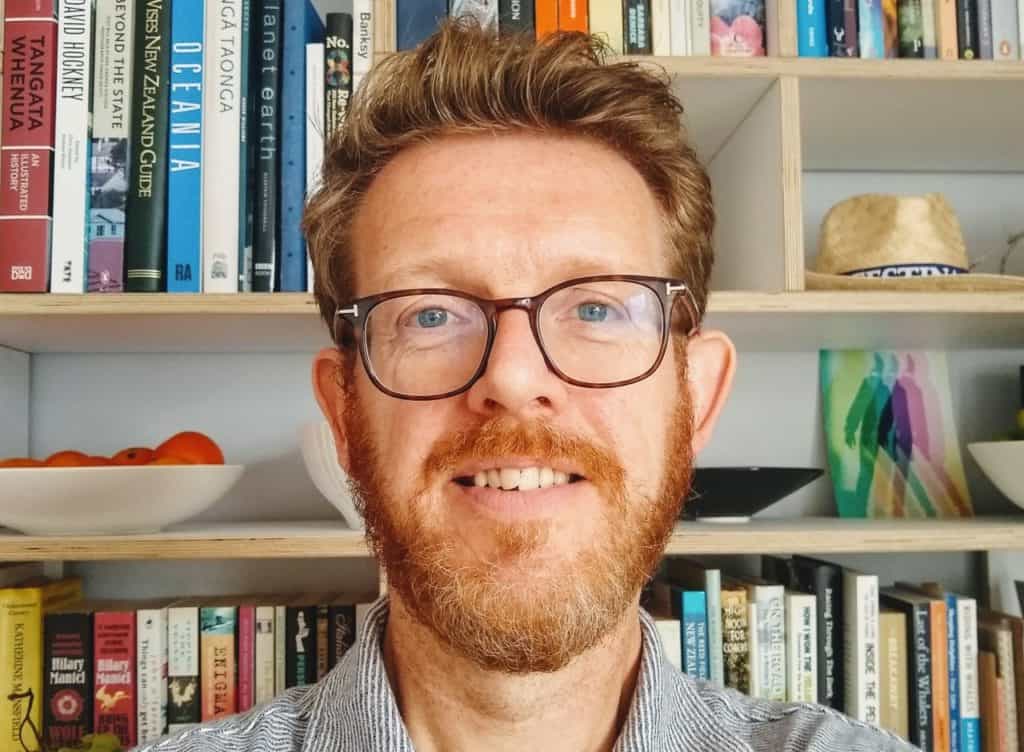 Dr Dan Jagger pictured at home