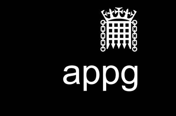 The graphic shows the APPG logo and the letters in lower case: appg