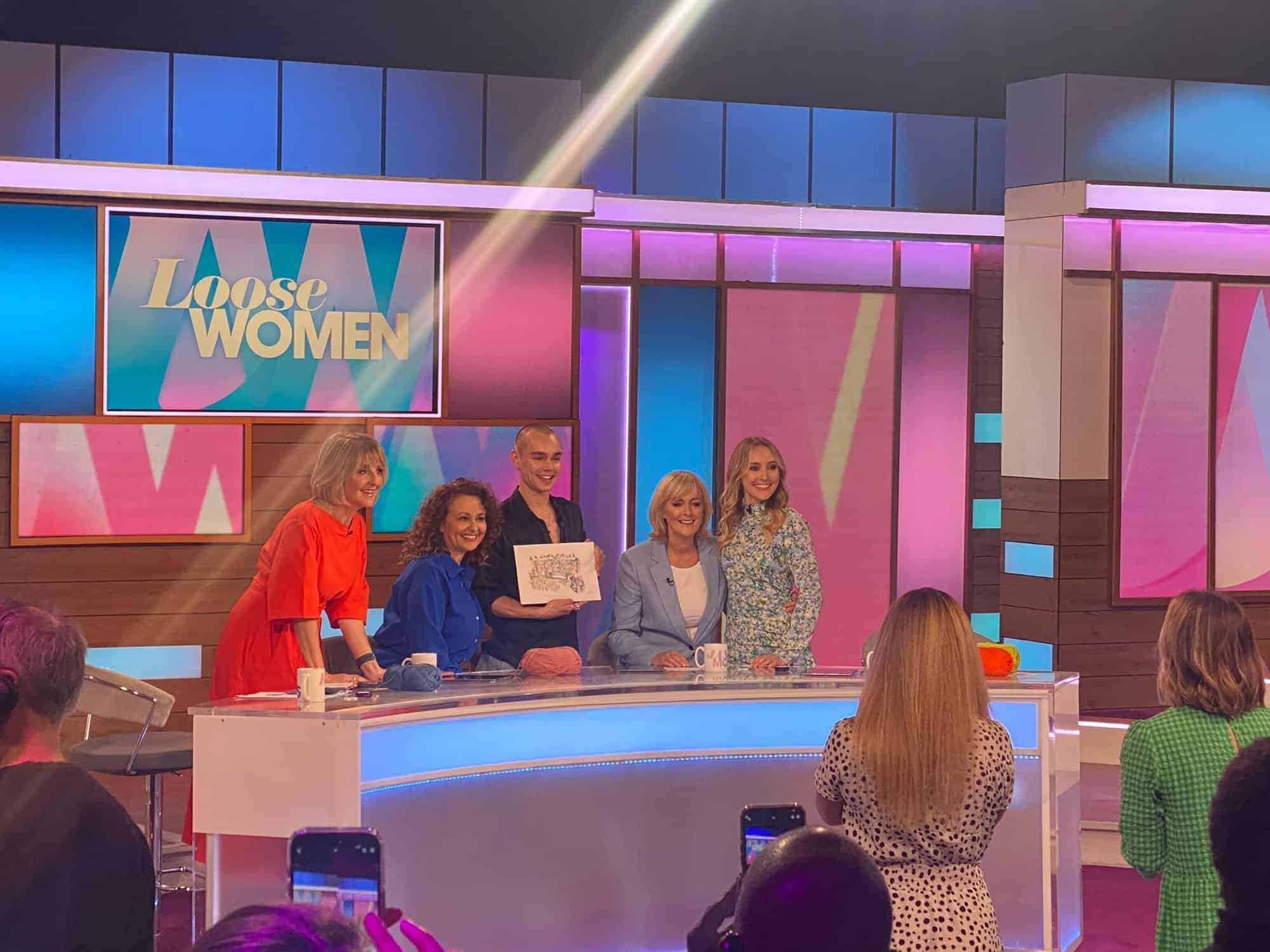 Loose Women behind the scenes! RNID