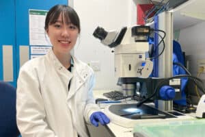 RNID-funded PhD student Kelly Lo