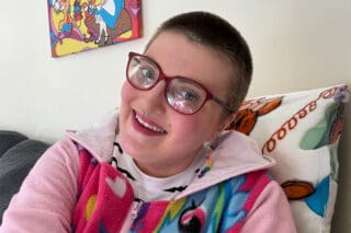 Storyteller, Charlotte smiling at the camera